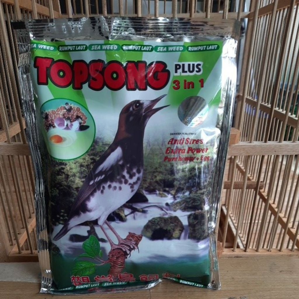 TOPSONG /pakan burung /semua jenis burung pemakan pur