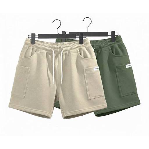 RSCH - Celana Cargo Soft Fleece Pria Celana Kargo Pendek Distro Premium