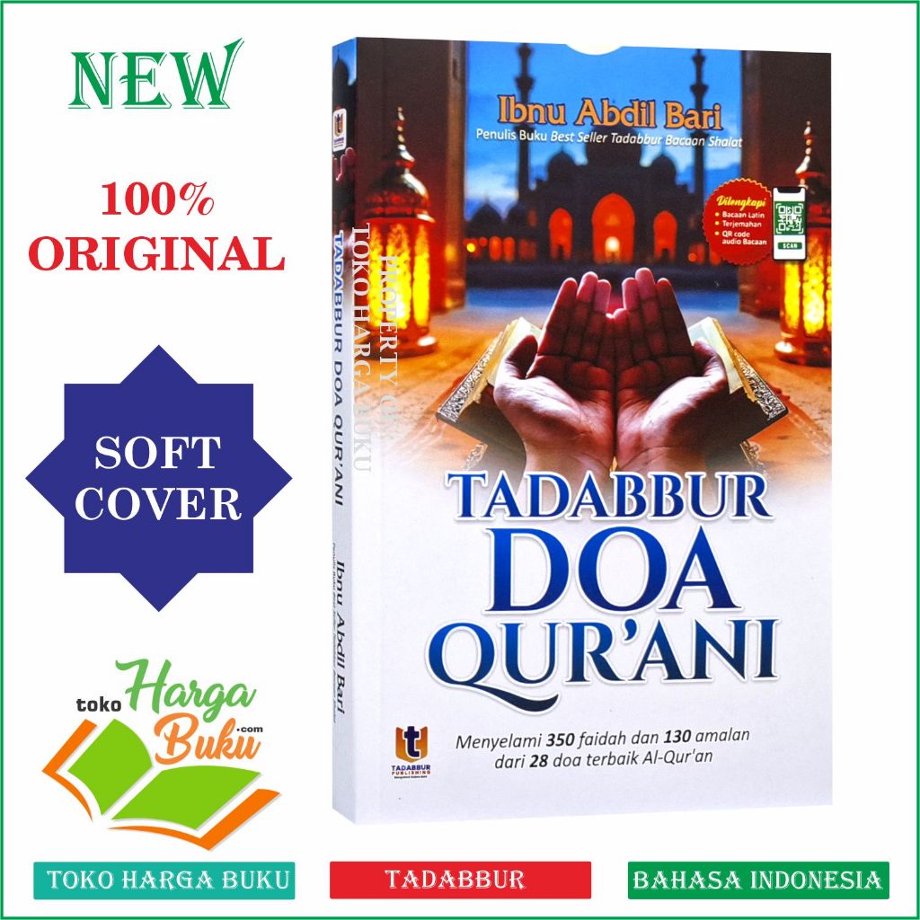 Foto Tadabbur Doa Qurani Menyelami 350 Faedah & 130 Amalan dari 28 Doa Terbaik Al-Quran Penerbit Tadabbur