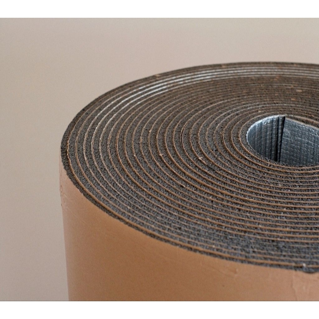 Peredam panas atap,kap mobil,tebal 5mm, Aluminium foil berkualitas