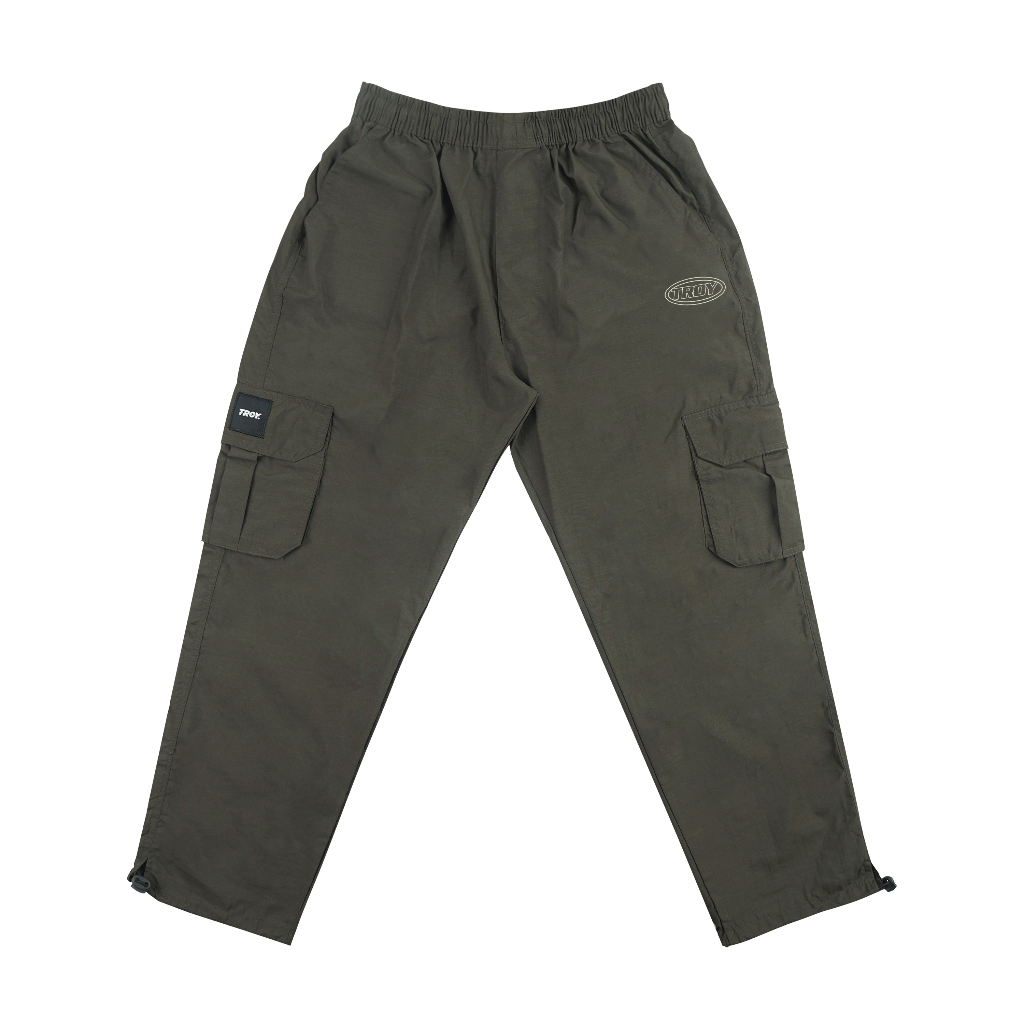 Troy Company Long Cargo Pants Army Zenith - Celana Panjang Cargo Army LCT 3341