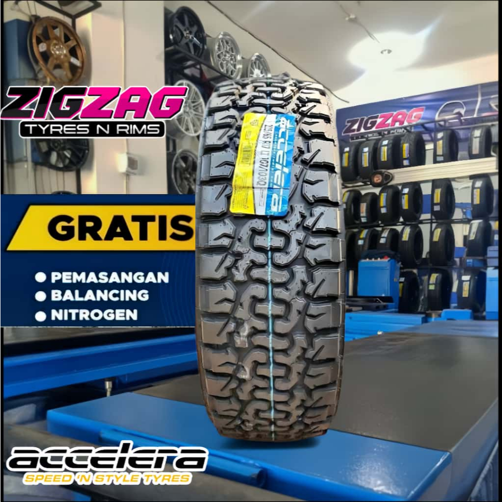 Ban Mobil 225 65 R17 Merek ACCELERA OMIKRON C/T Ukuran 225/65 R17 Offroad