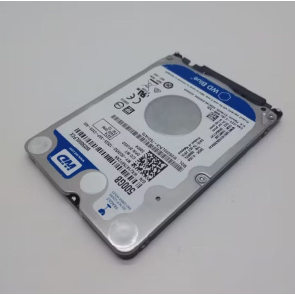 Hardis 500gGB WD Blue slim sata 2.5" inchi HDD 0 Day HDD 500GB For Laptop Notebook