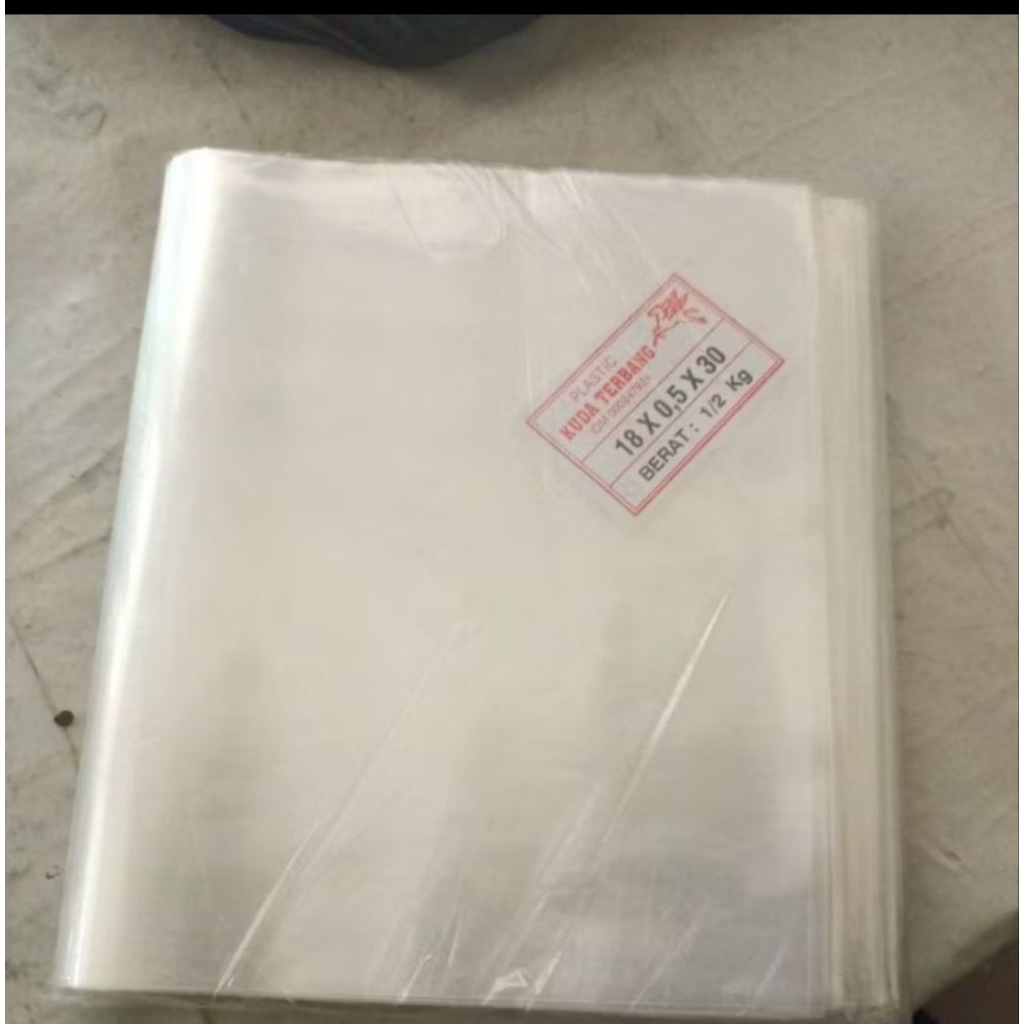 Plastik 05 12x20 05 sampai 25x45 05 isi 1 pak ( 500 gram )