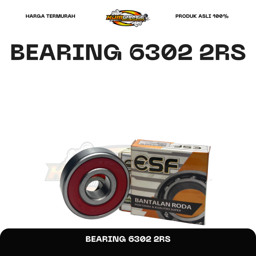 Bearing Roda Belakang 6302 2RS ESF