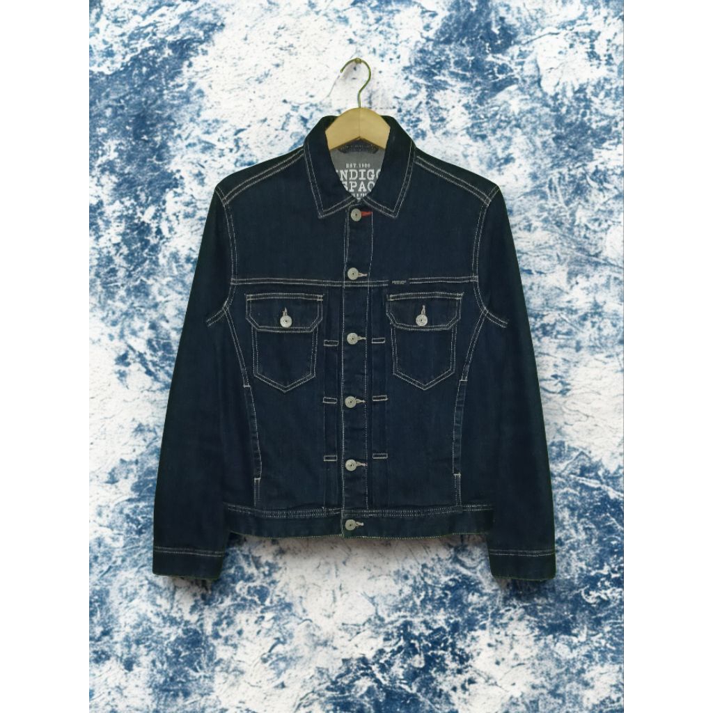 Indigo Spao Trucker Denim Jacket Type II