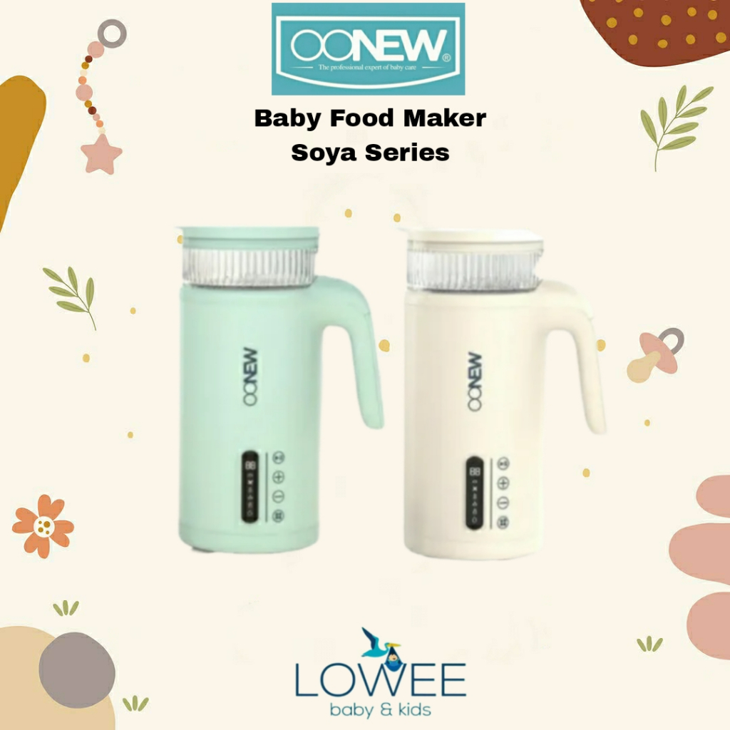 Oonew Baby Food Maker Soya Series / Alat Pengukus Mpasi Bayi / Blender Makanan Mpasi Anak Bayi / Foo