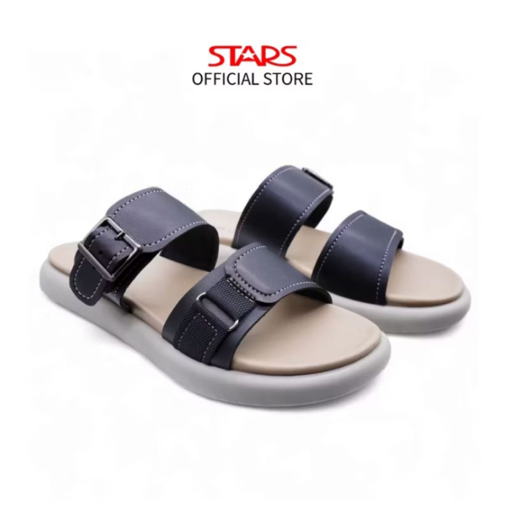 Sandal Wanita Selop Melina 7702 HITAM - Davclar