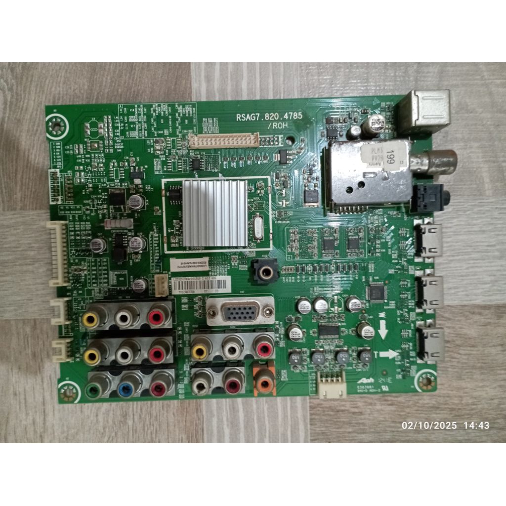MB MOBO MAINBOARD MODULE MESIN TV POLYTRON PLM32M55 PN32