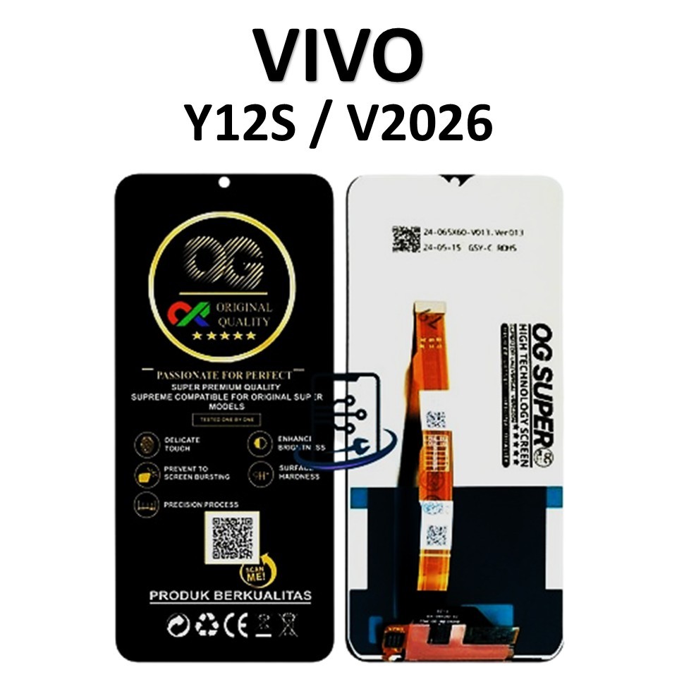 LCD TOUCHSCREEN VIVO Y12S / V2026 FULLSET COMPLETE
