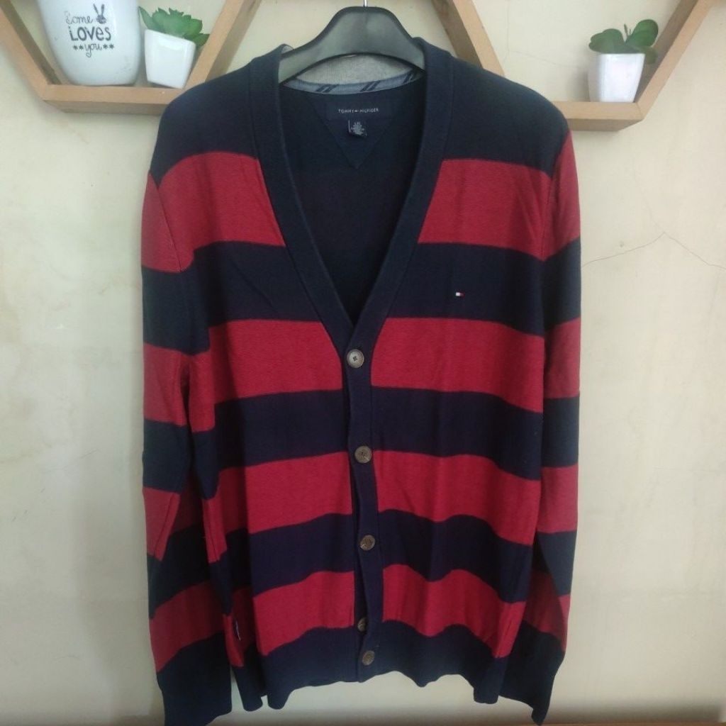 Cardigan Rajut Tommy Hilfiger