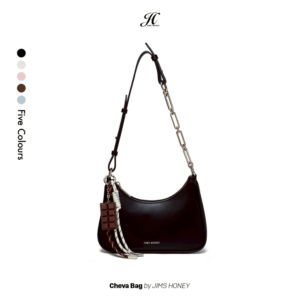 JIMS HONEY CHEVA BAG Tas Selempang dan Hand Bag Wanita Slingbag Cewek Jimshoney Trendy Elegan Kulit
