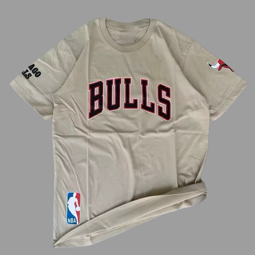 Kaos Distro Chicago Bulls Unisex Pria Wanita