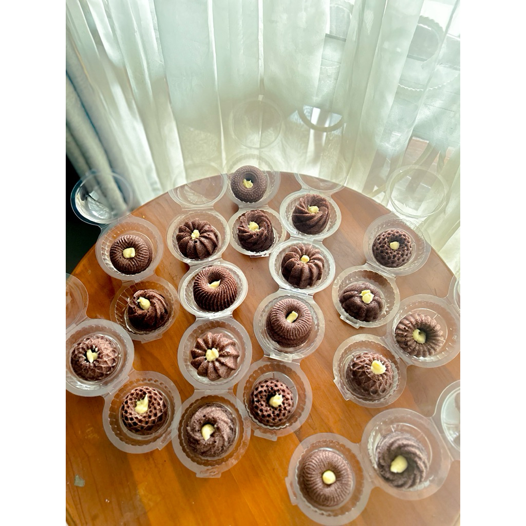 Bolu Ketan Hitam Keju Lumer Mini