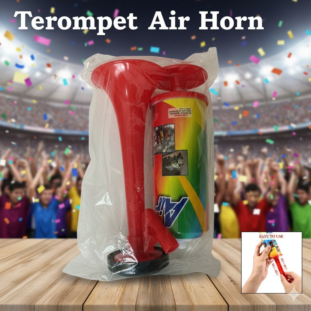 Terompet Suporter Bola Air Horn | Terompet trumpet  Angin Tahun Baru, Pesta & Stadion