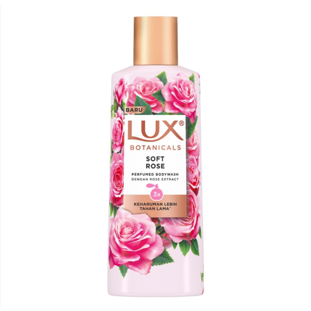 Lux soft rose sabun cair kemasan botol 100ml