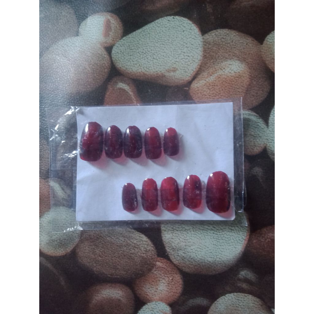 Kuku palsu polos / kuku palsu murah / kuku palsu pengantin