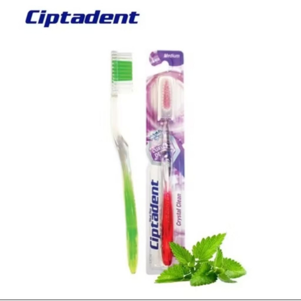 sikat gigi ciptadent cristal medium