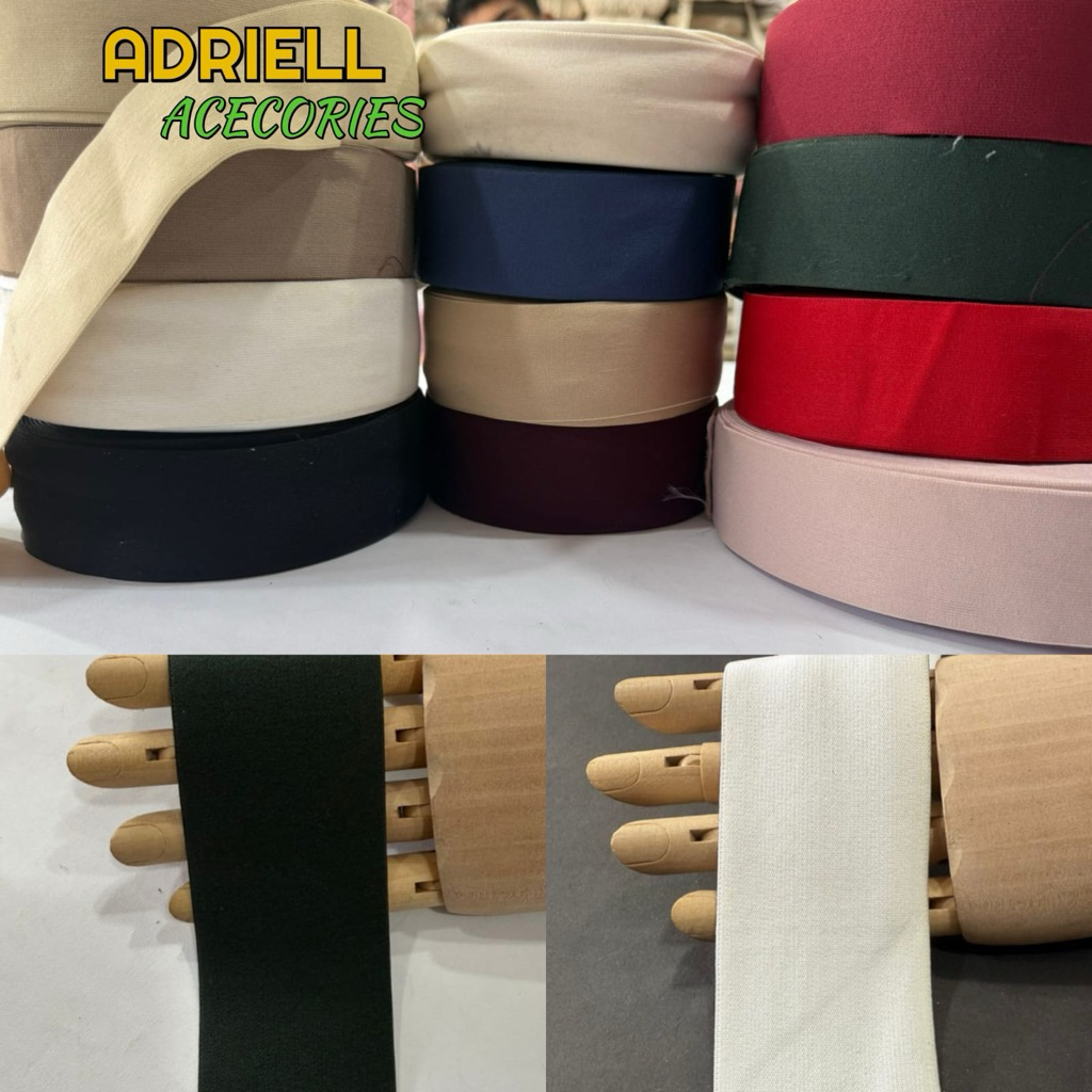 karet elastis warna / karet pinggang elastis harga permeter