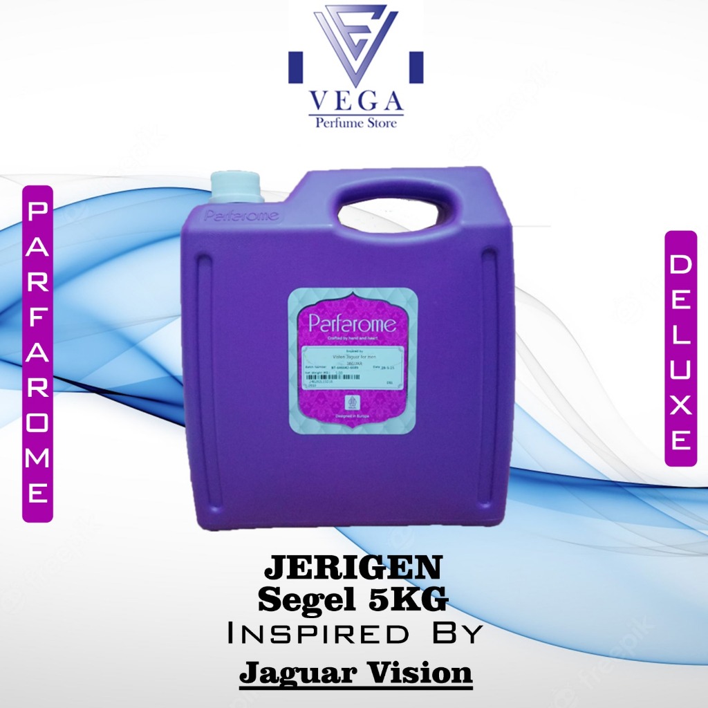 JAGUAR VISION PARFAROME DELUXE KEMASAN JERIGEN SEGEL PABRIK