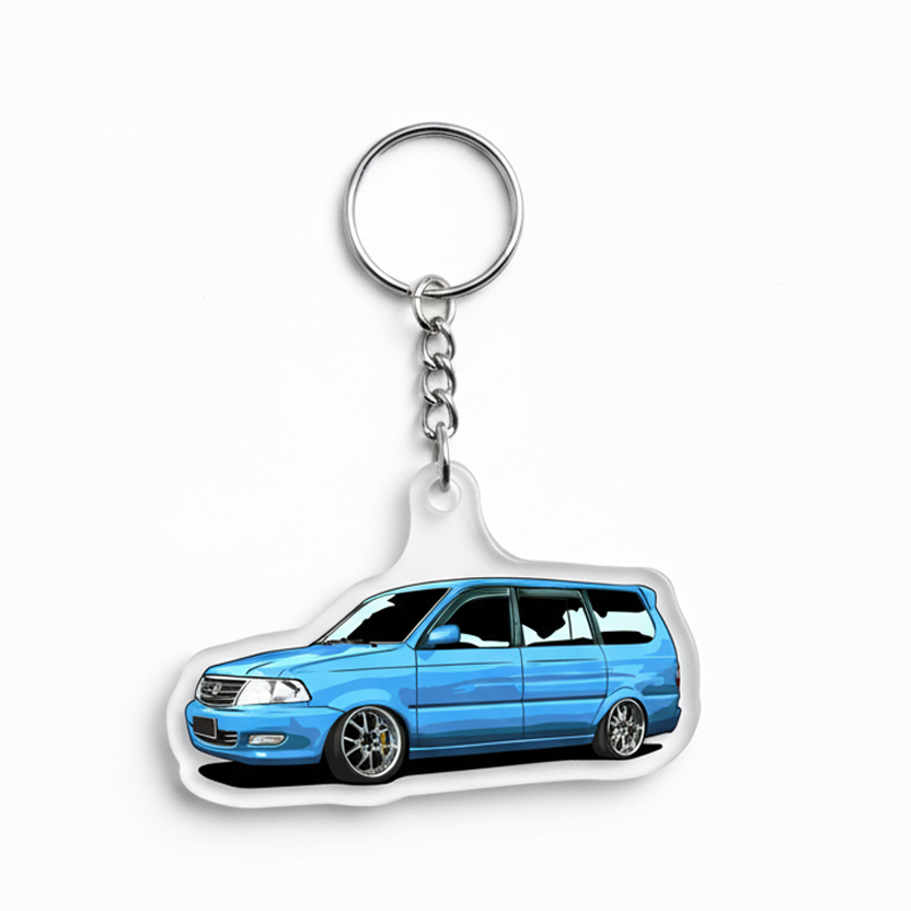 Gantungan kunci KIJANG KAPSUL AESTETHIC Eksklusif Merchandise Aksesoris Mobil Akrilik