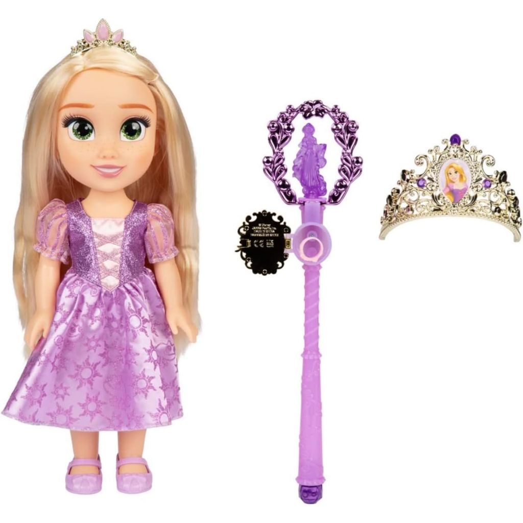 Disney Jakks Pacific Princess Share with Me Rapunzel Toddler Doll with Child-Sized Accessories