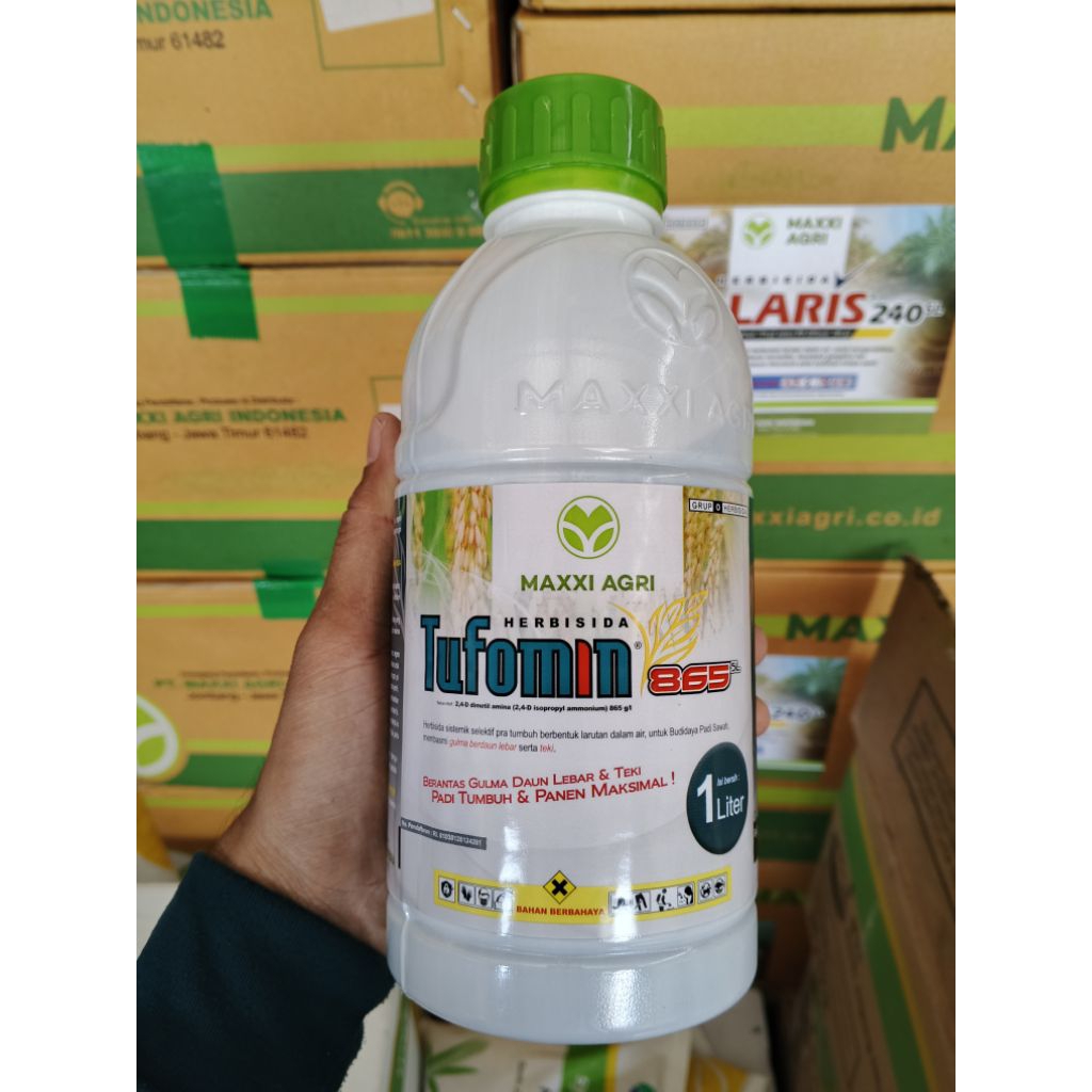 Herbisida sistemik TUFOMIN 865SL 1 LITER sama seperti solusi Dma