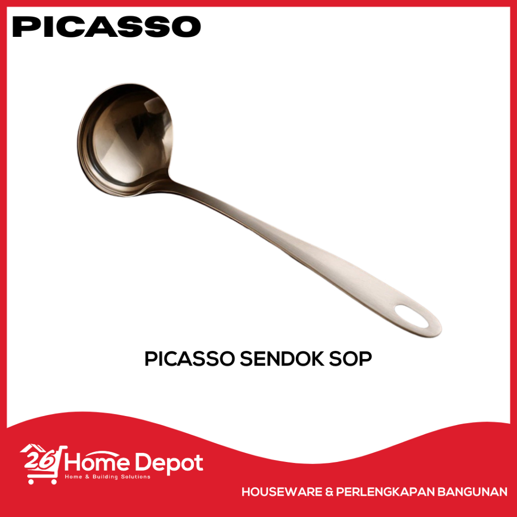 PICASSO Sendok SOP Tebal Stainless Steel