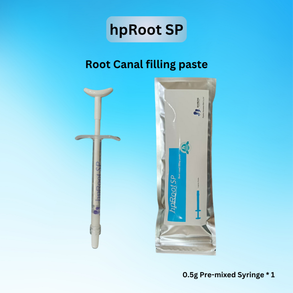 hpROOT SP - Injectable Root Canal Bioceramic Sealer Endo Root Canal Sealing Material - 0.5g Pre-mixe