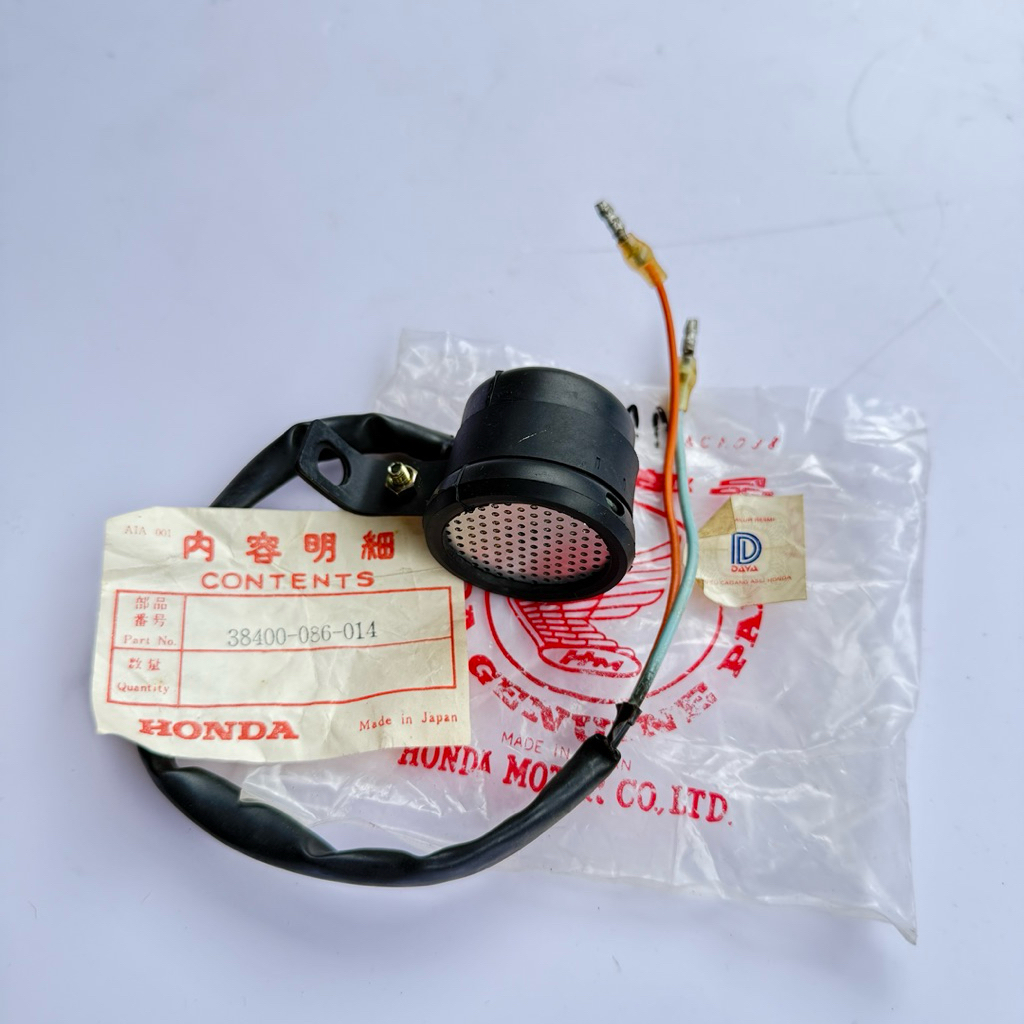 ALARM BUZZER SEN SEIN HONDA PISPOT C70 C50 C90 ORIGINAL 38400-086-014
