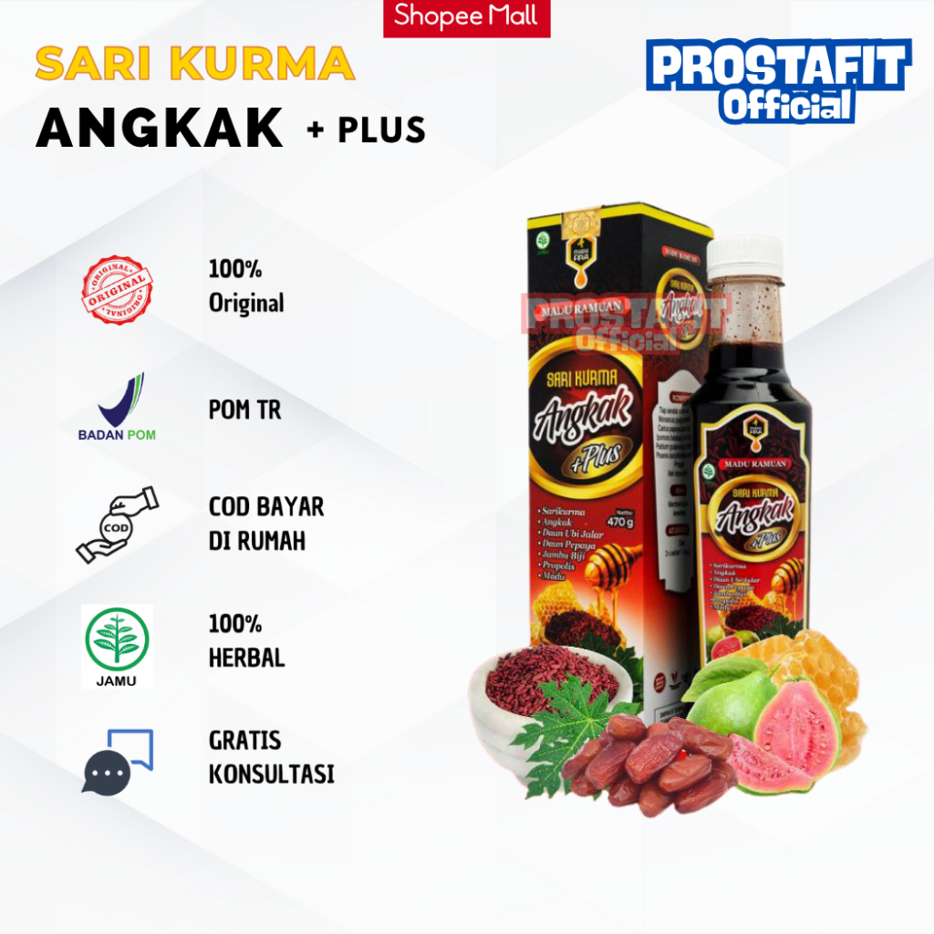 Sari Kurma Plus Madu Angkak Herbal DBD trombosit Tipes