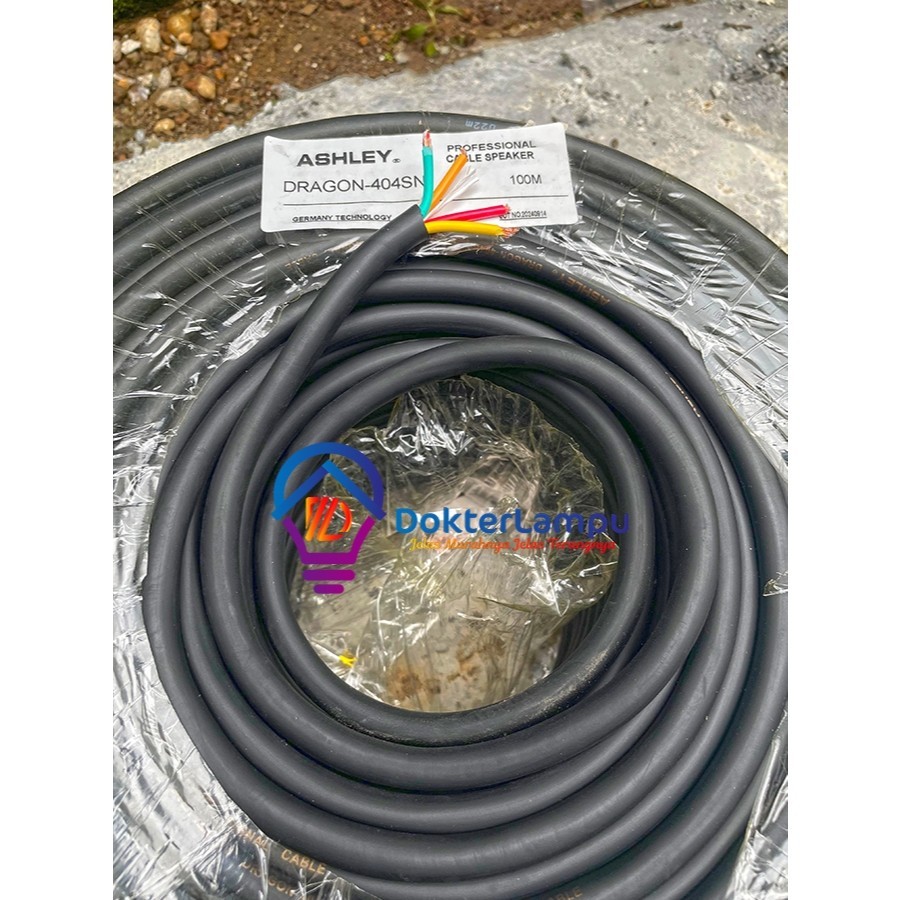 KABEL SNAKE ISI 4 ASHLEY USA-404SN FULL TEMBAGA / PER 1 meter