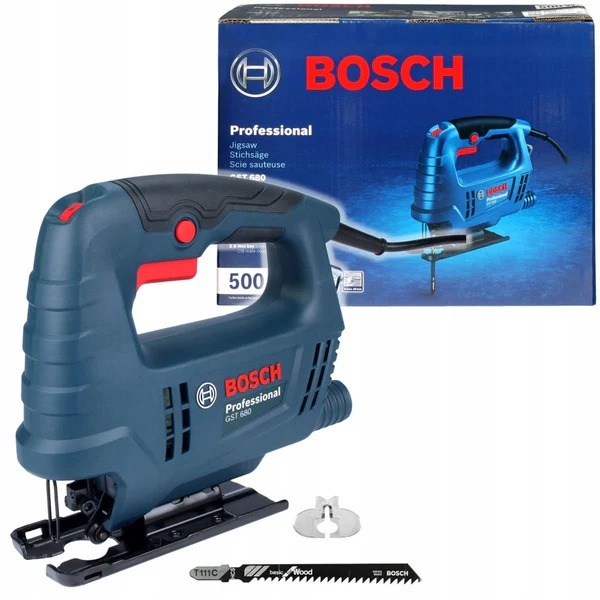 BOSCH Mesin Gergaji Potong Elektrik BOSCH Jigsaw GST 680 Gergaji Ukir Kayu