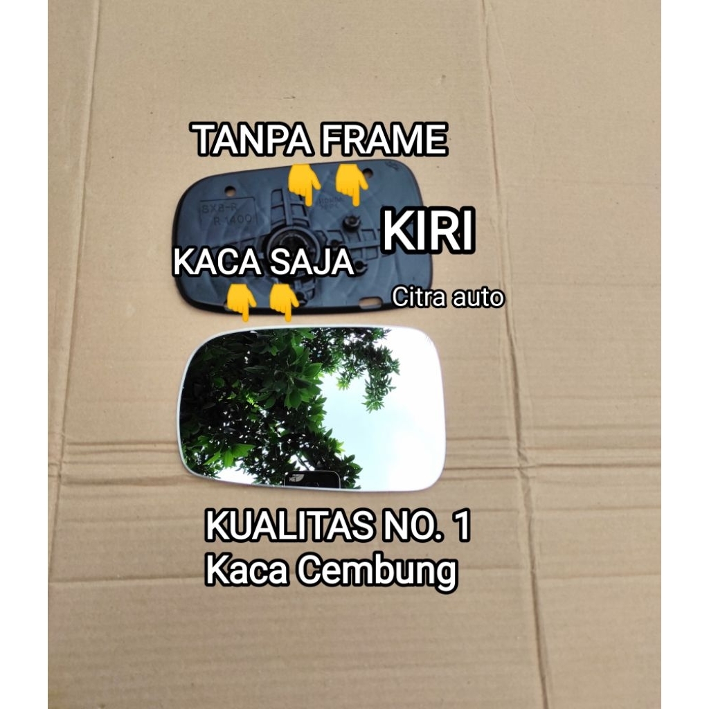 KIRI Kaca Spion Honda CITY Z 1997 1998 1999 2000 2001 KIRI Reffil Kaca Only