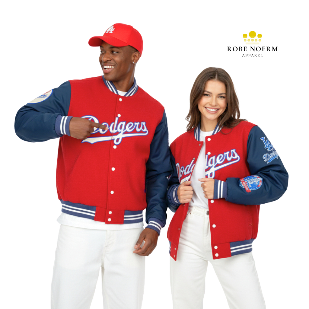 Jaket Varsity Wool Premium Unisex | Hangat & Stylish | Baseball / Hockey