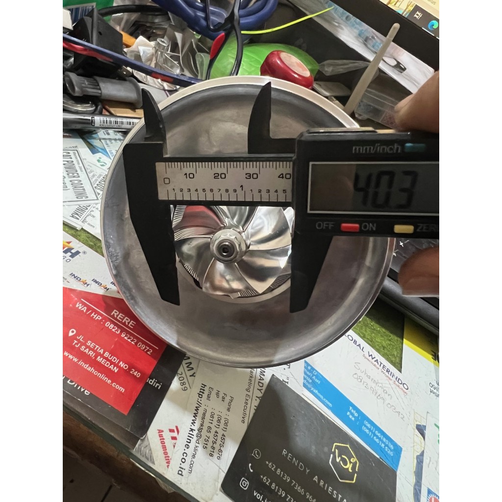 CATRIDGE TURBO DMAX 3.0 RHF4 HYBRID DAUN SABIT HIGH BOOST