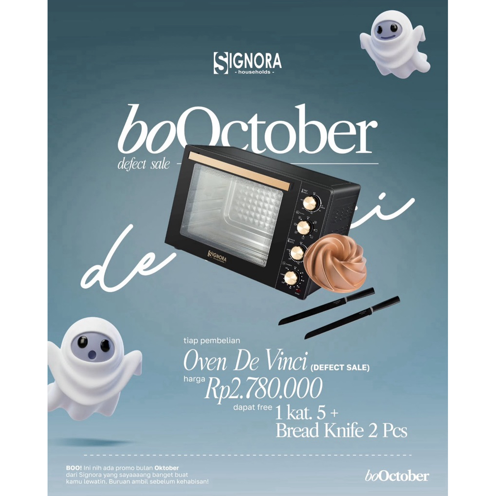 OVEN DE VINCI SIGNORA PROMO