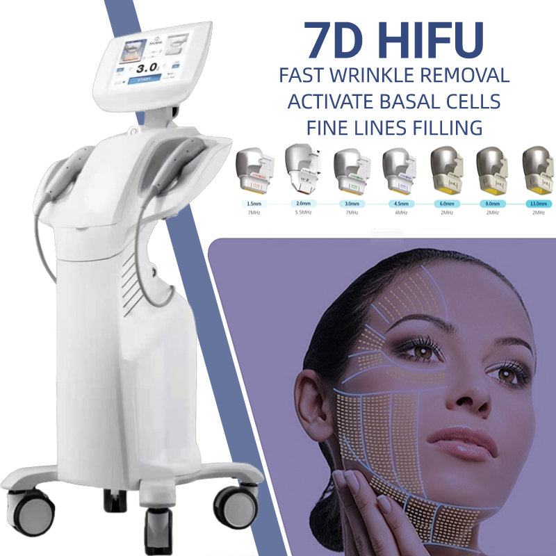 Ready hifu 7D Anti Penuaan alat hifu wajah alat klinik kecantikan ultrasound beauty machine skin hif