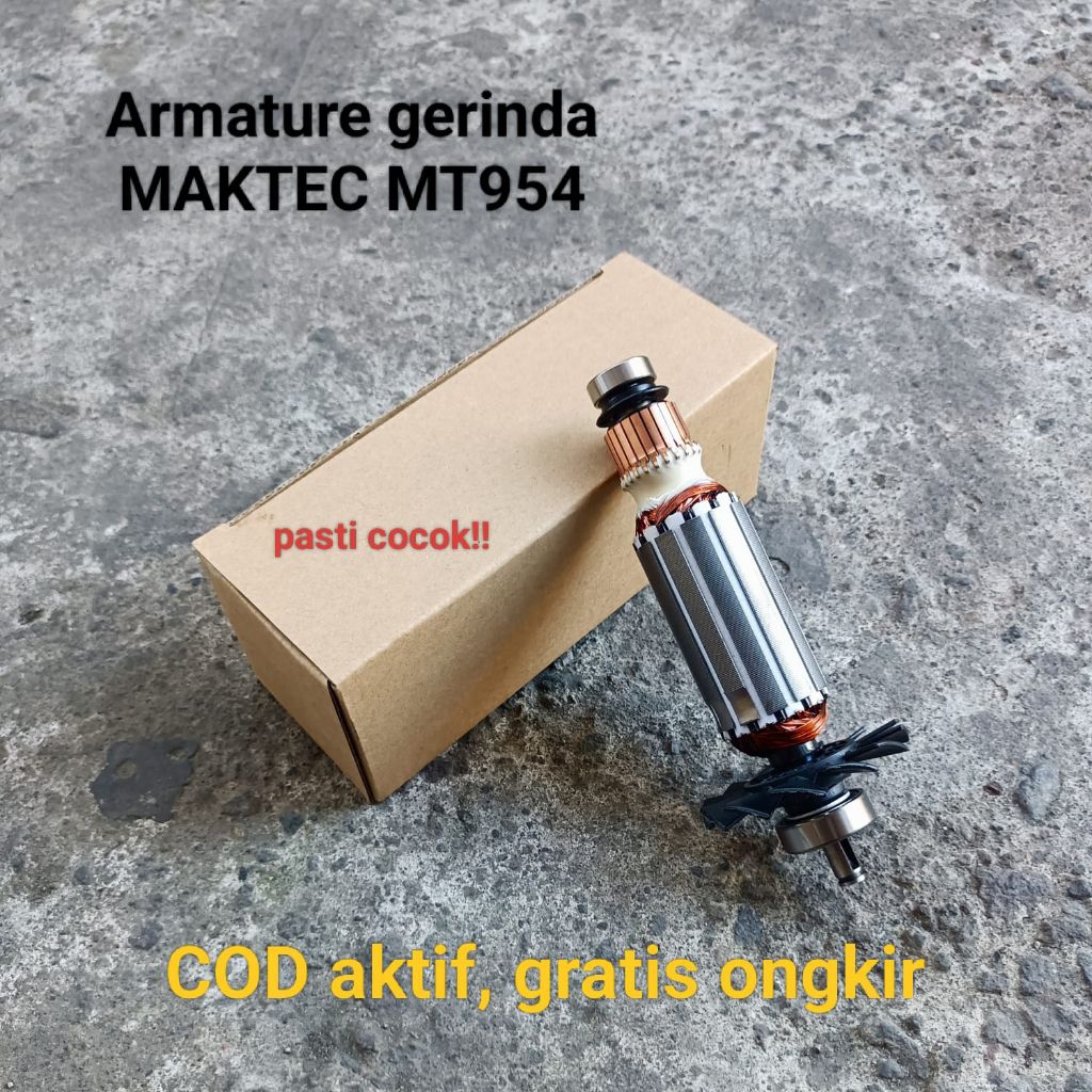 Armature gerinda MAKTEC MT-954 grinda serkel keramik - angker lilitan tengah rotor disc grinder MT95