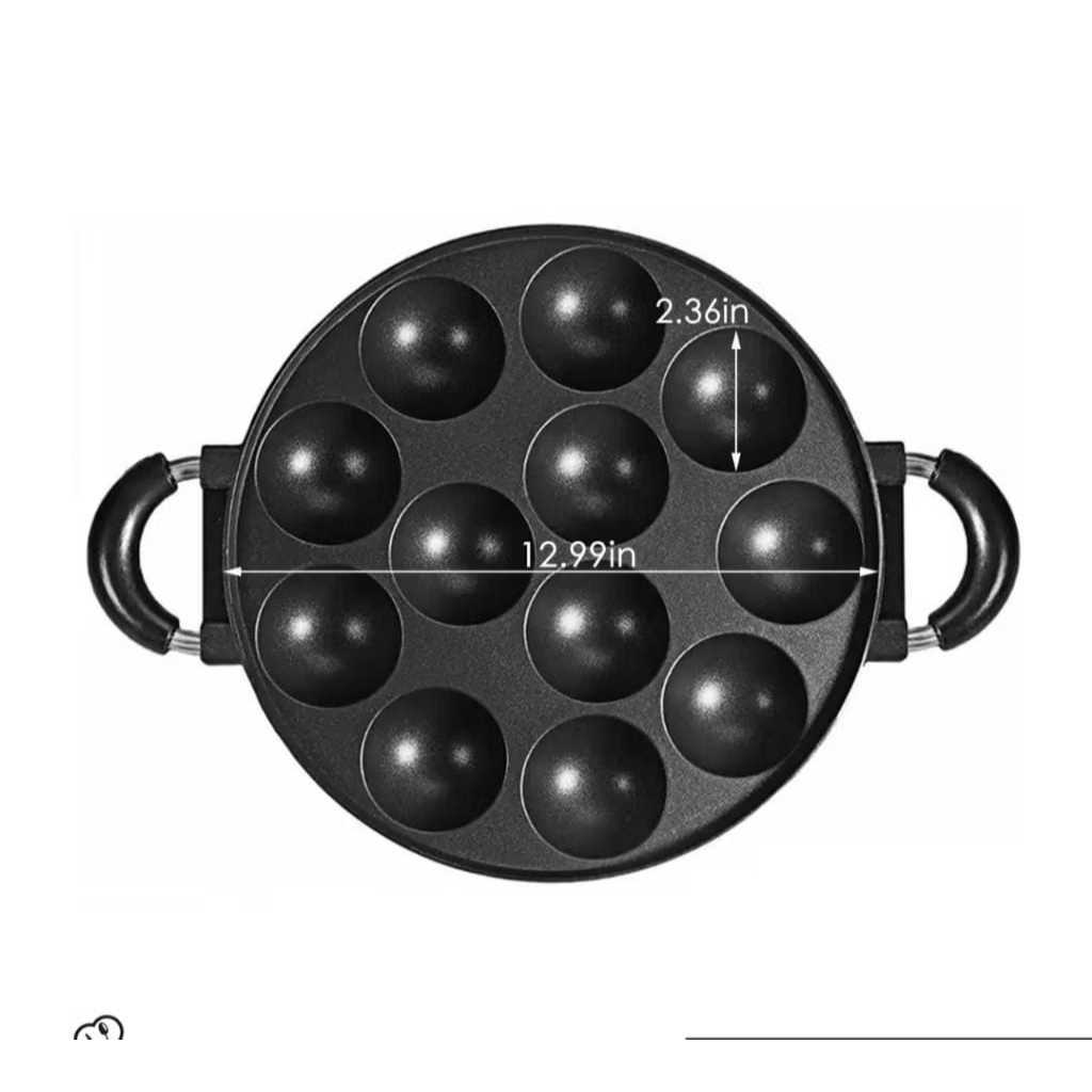 CETAKAN TAKOYAKI ANTI LENGKET