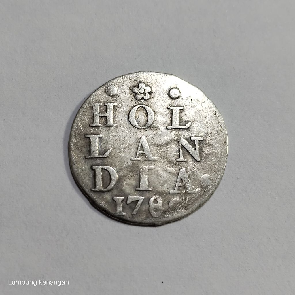 Koin Silver Holland 2 Stuiver koin perak