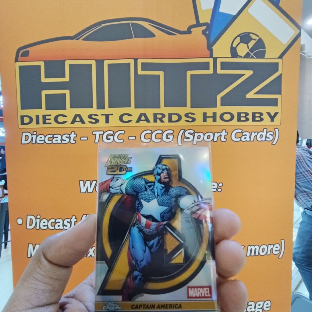 Topps Chrome Marvel Captain America