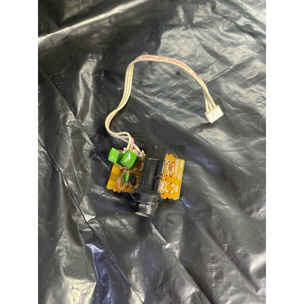 Modul PCB Mic Microphone Radio Tape POLYTRON GD512MR Original Cabutan