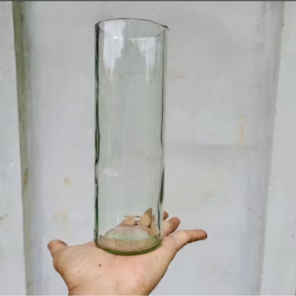 vas bunga kaca tinggi vas kaca tinggi botol cutting murah botol kaca vas bunga bambo