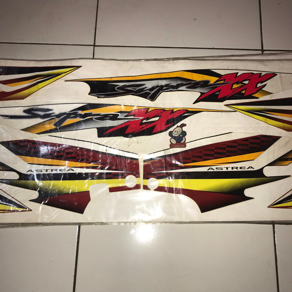 STRIPING HONDA SUPRA XX