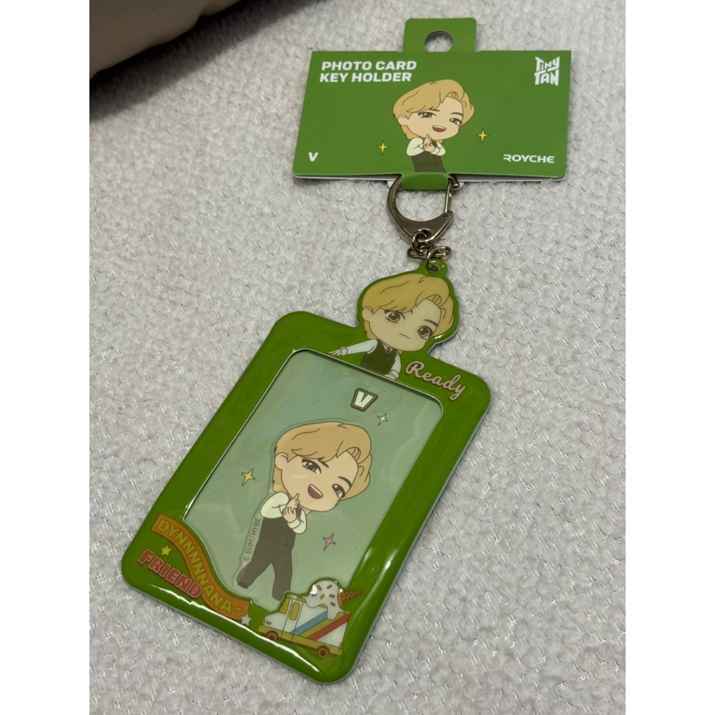 BTS TinyTan V - Photo Card Key Holder (OFFICIAL MERCH)