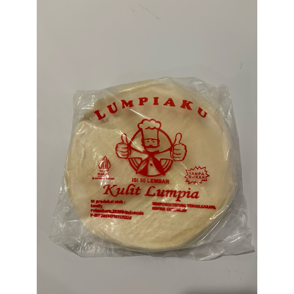 LUMPIAKU KULIT LUMPIA ISI 50 LEMBAR
