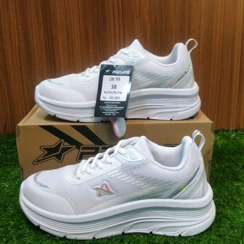 SEPATU FASHION WANITA SEPATU FASHION PRO ATT PUTIH