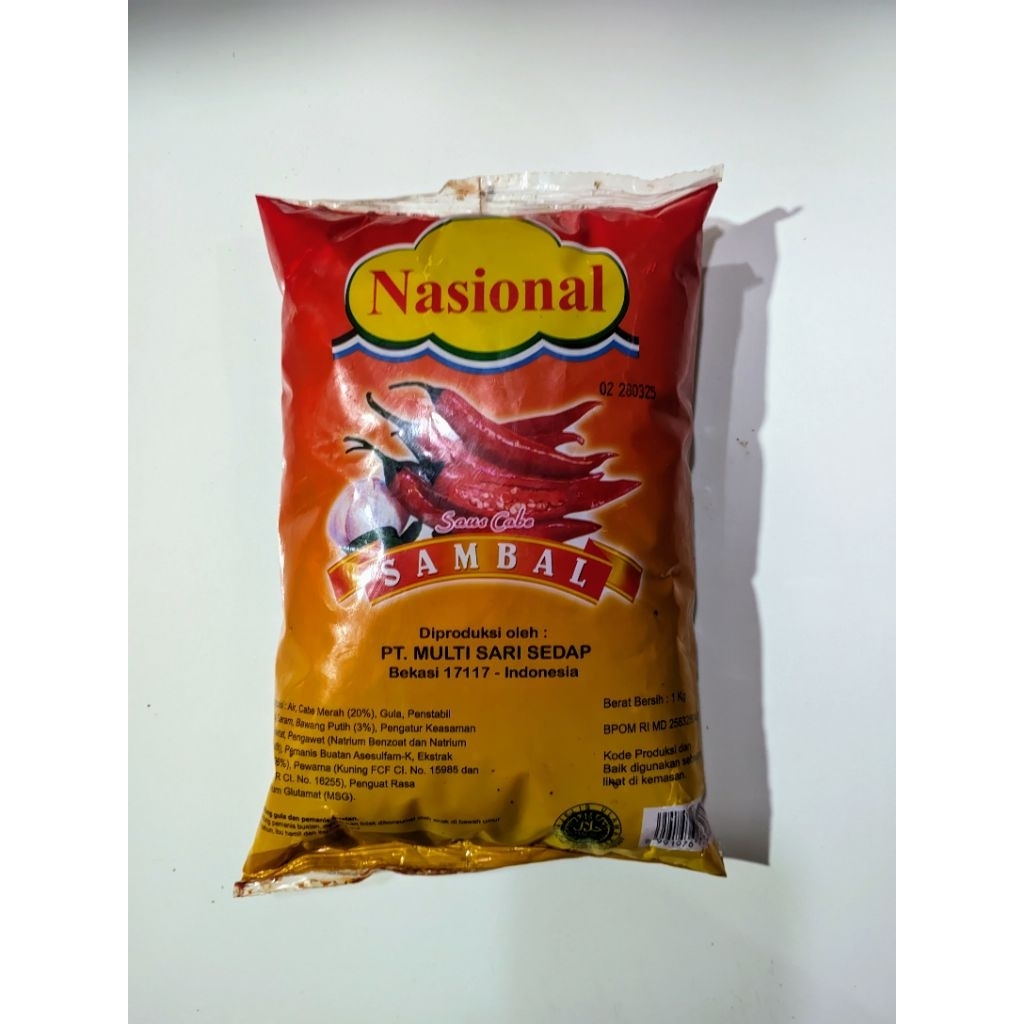 Saus Sambal Nasional 1 kg
