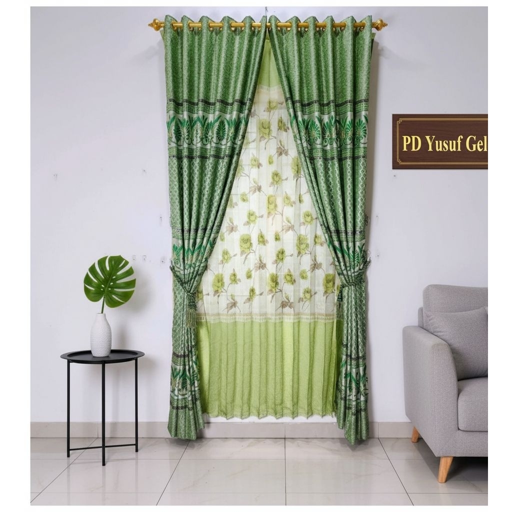 GORDEN JENDELA/HORDENG BLACKOUT SAFERON/GORDYN POLOS MINIMALIS PENDEK PANJANG MURAH KORDEN TIRAI